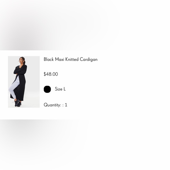 Pretty Little Think Maxi Knit Cardigan - Picture 3 of 3